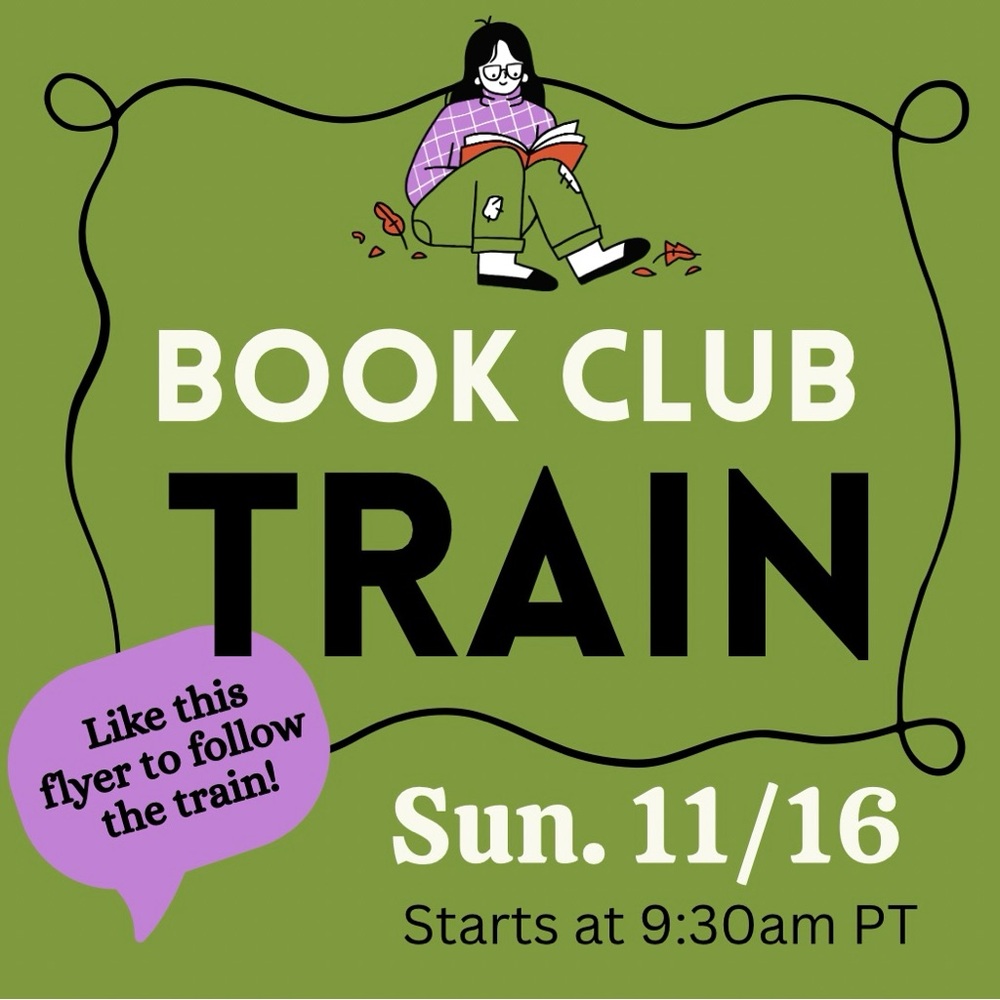 📚BOOK CLUB TRAIN📚
